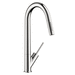 AXOR AX10821001 Chrome Pull-Out Spray Kitchen Faucet