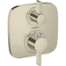 Hansgrohe H15707821 Brushed Nickel Thermostatic / Volume Control Trim