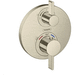 Hansgrohe H15757821 Brushed Nickel Thermostatic / Volume Control Trim