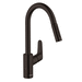 Hansgrohe H04505670 Matte Black Pull-Out Spray Kitchen Faucet