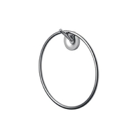  Starck Towel Ring Bathroom Accessory - Brushed Nickel