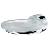  Uno Soap Dish Bathroom Accessory - Chrome