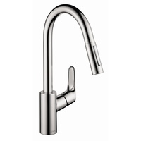  Focus Pull-Out Spray Kitchen Faucet - Chrome