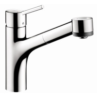  Talis S Pull-Out Spray Kitchen Faucet - Chrome