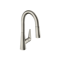  Talis S Single-Hole Bar Faucet - Steel Optik