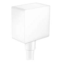  FixFit Wall Supply Elbow Shower Accessory - Matte White