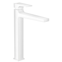  Metropol Vessel Filler Bathroom Faucet - Matte White