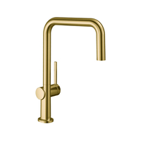  Talis N Single Handle Kitchen Faucet - Brushed Gold Optic