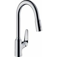  Focus Pull-Out Spray Kitchen Faucet - Chrome