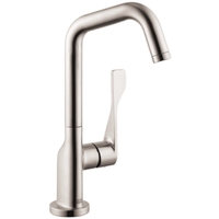  Citterio Single-Hole Bar Faucet - Steel Optik