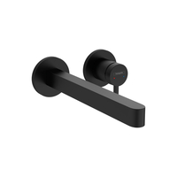  Finoris Wall Mount Bathroom Faucet Bathroom Faucet - Matte Black