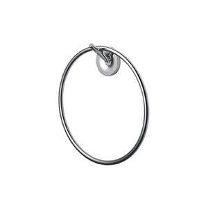 H40821820 Starck Towel Ring Bathroom Accessory - Brushed Nickel