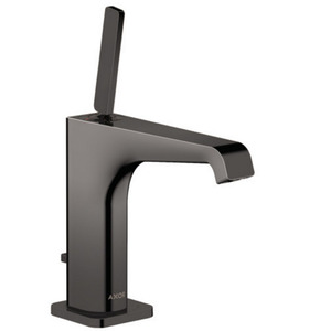 AX36100330 Citterio E Single Hole Bathroom Faucet - Polished Black Chrome