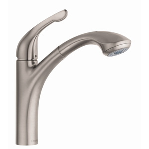 H04076860 Allegro E Pull-Out Spray Kitchen Faucet - Steel Optik H04076860 Allegro E Pull-Out Spray Kitchen Faucet - Steel Optik