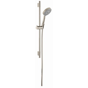 H04266820 Unica 'S Hand Held Shower - Slide Bar Mount Shower Accessory - Brushed Nickel H04266820 Unica 'S Hand Held Shower - Slide Bar Mount Shower Accessory - Brushed Nickel