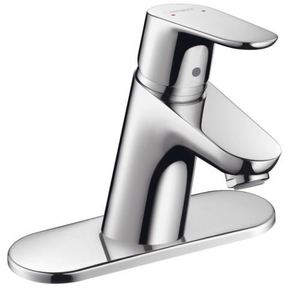 H04370000 Focus Single Hole Bathroom Faucet - Chrome