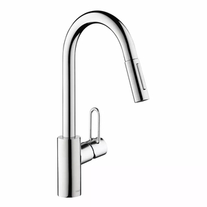 H04701005 Talis Pull-Out Spray Kitchen Faucet - Chrome H04701005 Talis Pull-Out Spray Kitchen Faucet - Chrome