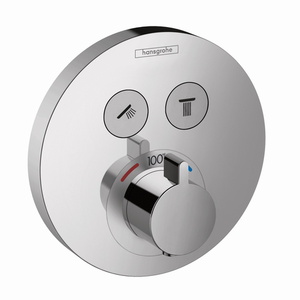 H15743001 ShowerSelect Thermostatic Valve Trim Trim Kit - Chrome H15743001 ShowerSelect Thermostatic Valve Trim Trim Kit - Chrome