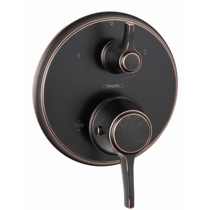 H15753921 Metris C Thermostatic / Volume Control Trim Trim Kit - Rubbed Bronze H15753921 Metris C Thermostatic / Volume Control Trim Trim Kit - Rubbed Bronze