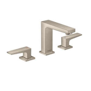 H32518821 Metropol 8'' Widespread Bathroom Faucet - Brushed Nickel H32518821 Metropol 8'' Widespread Bathroom Faucet - Brushed Nickel