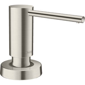 H40448801 Talis Soap Dispenser Kitchen Accessory - Steel Optic H40448801 Talis Soap Dispenser Kitchen Accessory - Steel Optic