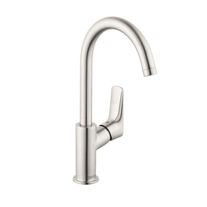 H71130821 Logis Single Hole Bathroom Faucet - Brushed Nickel H71130821 Logis Single Hole Bathroom Faucet - Brushed Nickel