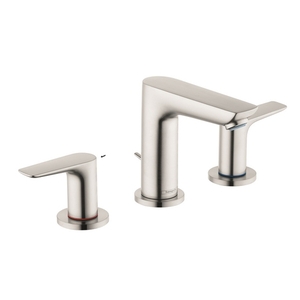 H71733821 Talis E 8'' Widespread Bathroom Faucet - Brushed Nickel