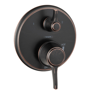 H04449920 Metris C Non-Thermostatic Valve Trim Trim Kit - Rubbed Bronze H04449920 Metris C Non-Thermostatic Valve Trim Trim Kit - Rubbed Bronze