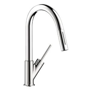 AX10824001 Starck Pull-Out Spray Kitchen Faucet - Chrome