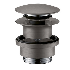 H50100341 Lavatory Drain Bathroom Accessory - Brushed Black Chrome H50100341 Lavatory Drain Bathroom Accessory - Brushed Black Chrome