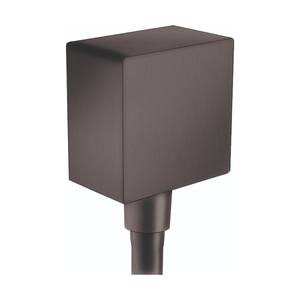 H26455341 FixFit Wall Supply Elbow Shower Accessory - Brushed Black Chrome