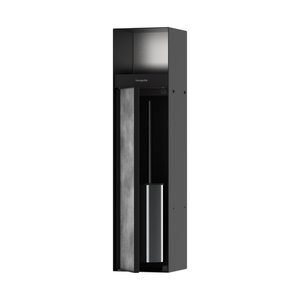 H56062670 XtraStoris Rock Paper Holder Bathroom Accessory - Matte Black H56062670 XtraStoris Rock Paper Holder Bathroom Accessory - Matte Black