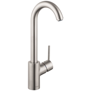 H04287800 Talis S Single-Hole Bar Faucet - Steel Optik H04287800 Talis S Single-Hole Bar Faucet - Steel Optik