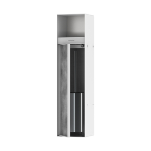 H56062700 XtraStoris Rock Paper Holder Bathroom Accessory - Matte White H56062700 XtraStoris Rock Paper Holder Bathroom Accessory - Matte White
