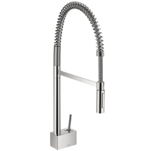 AX10820001 Starck Single Handle Kitchen Faucet - Chrome