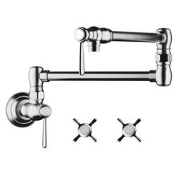 AX16859801 Montreux Pot Filler Kitchen Faucet - Steel Optik