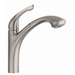 Hansgrohe H04076860 Steel Optik Pull-Out Spray Kitchen Faucet