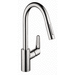 Hansgrohe H04505000 Chrome Pull-Out Spray Kitchen Faucet