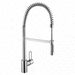 Hansgrohe H04700805 Steel Optik Pull-Out Spray Kitchen Faucet