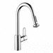 Hansgrohe H04702005 Chrome Pull-Out Spray Kitchen Faucet