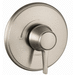 Hansgrohe H15404821 Brushed Nickel Non-Thermostatic Valve Trim