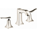 Hansgrohe H31073831 Polished Nickel 8'' Widespread Bathroom Sink Faucet
