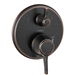 Hansgrohe H04449920 Rubbed Bronze Non-Thermostatic Valve Trim