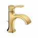 Hansgrohe H04810250 Brushed Gold Optic Single Hole Bathroom Sink Faucet