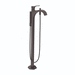 Hansgrohe H04818670 Matte Black Tub Faucet Trim Kit