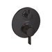 Hansgrohe H15758671 Matte Black Thermostatic / Volume Control Trim