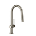 Hansgrohe H72846801 Steel Optic Pull-Out Spray Kitchen Faucet