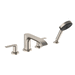 Hansgrohe H75443821 Brushed Nickel Tub Faucet Trim Kit