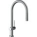 Hansgrohe H72800831 Polished Nickel Pull-Out Spray Kitchen Faucet