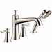 Hansgrohe H04777830 Polished Nickel Tub Faucet Trim Kit